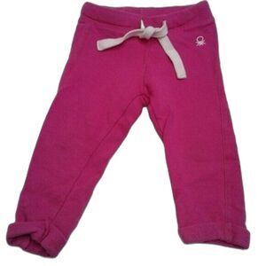 United Colors of Benetton Toddler Jogger Sweat Pants Hot Pink Size 2Y